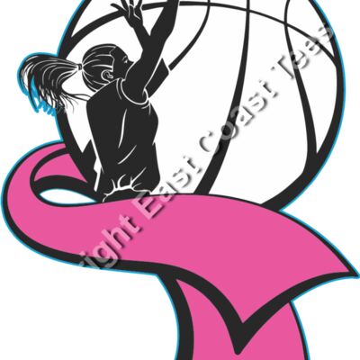 Basketball Ribbon Awareness Cancer Thumbnail