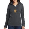 Port Authority Ladies Pinpoint Mesh 1/2 Zip Thumbnail
