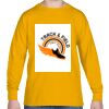 Gildan Youth 5.3 oz. Long-Sleeve T-Shirt Thumbnail